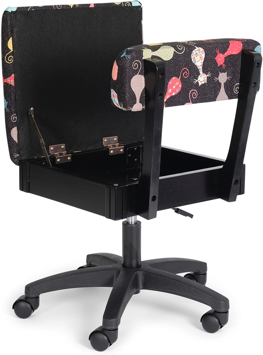 Arrow Sewing HCAT Hydraulic Sewing Craft Chair Black Cat