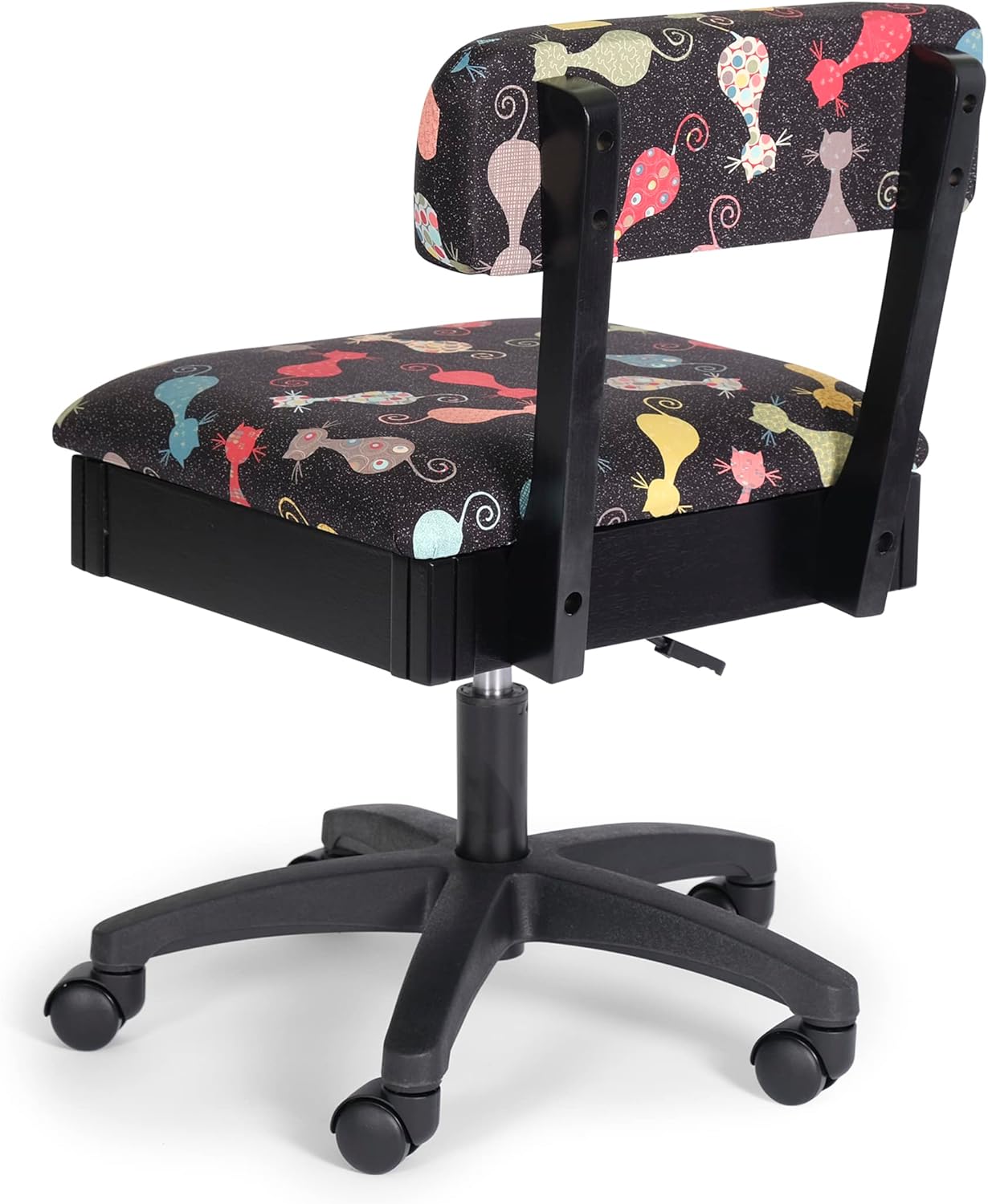 Arrow Sewing HCAT Hydraulic Sewing Craft Chair Black Cat